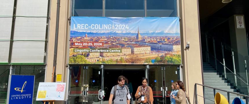 LREC-COLING Front Entrance