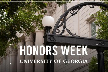 UGA Honors Week Arch Photo