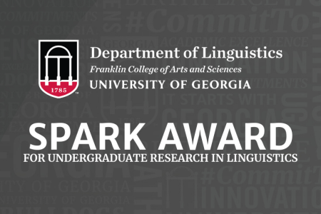 Spark award and department logo