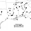 Figure 2 from article showing Speakers in DASS, plotted by hometown on map of southern United States